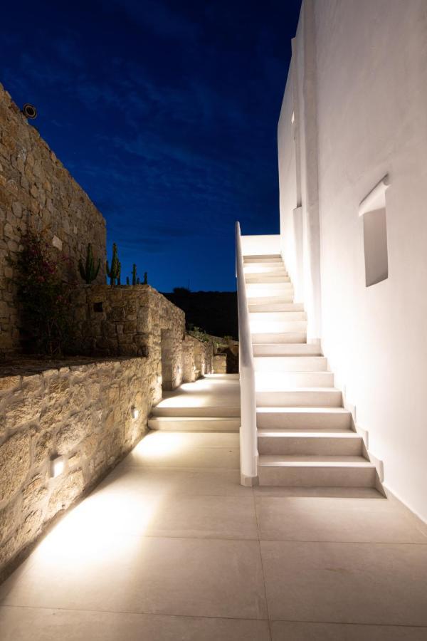 Due Mari Mykonos Hotel Agios Ioannis Diakoftis ภายนอก รูปภาพ