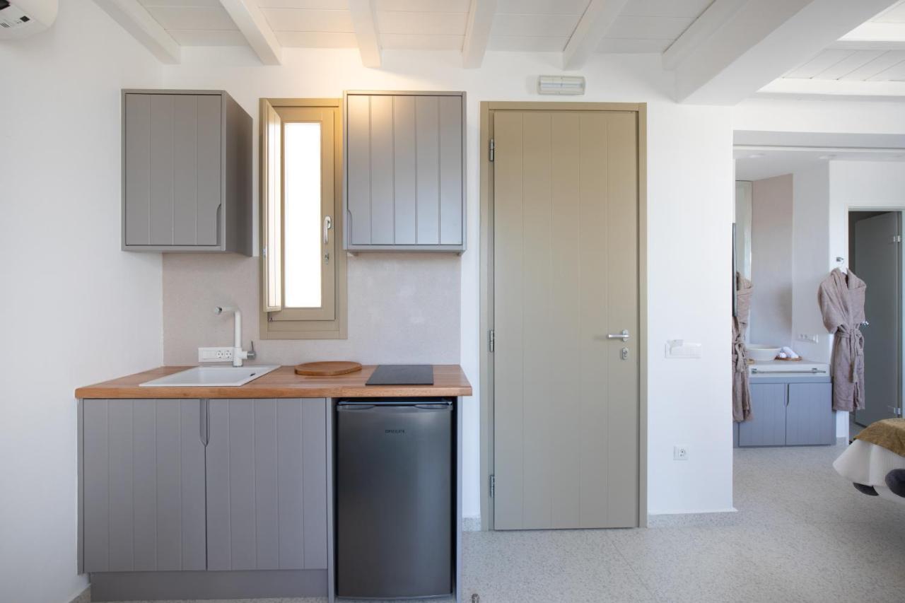 Due Mari Mykonos Hotel Agios Ioannis Diakoftis ภายนอก รูปภาพ
