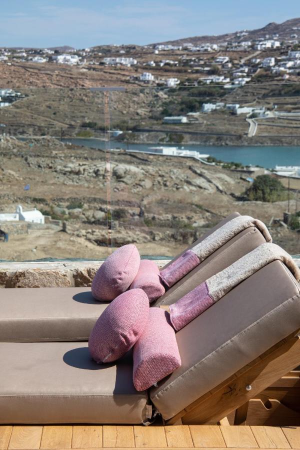 Due Mari Mykonos Hotel Agios Ioannis Diakoftis ภายนอก รูปภาพ