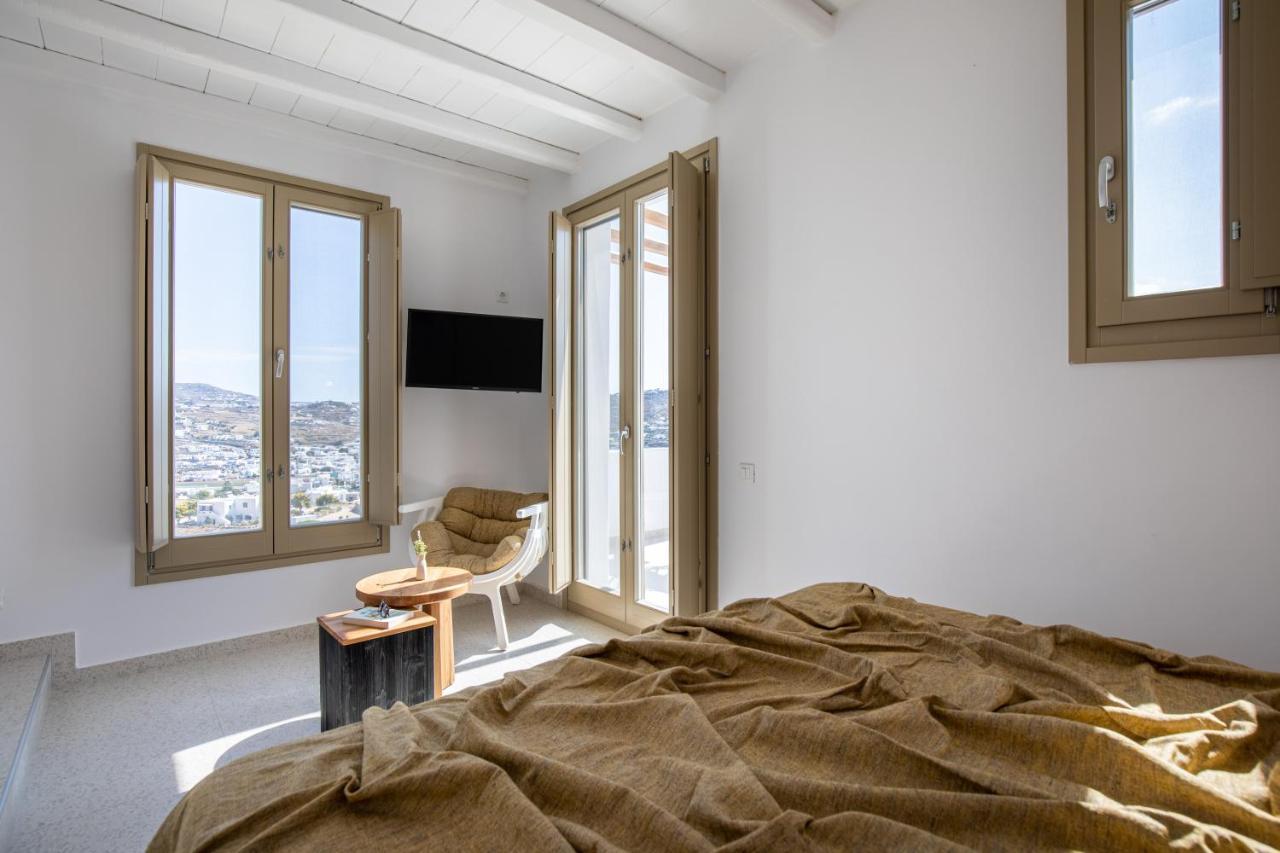 Due Mari Mykonos Hotel Agios Ioannis Diakoftis ภายนอก รูปภาพ