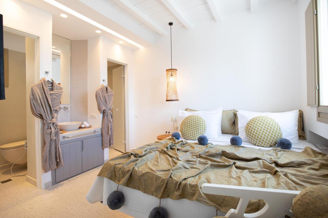 Due Mari Mykonos Hotel Agios Ioannis Diakoftis ภายนอก รูปภาพ