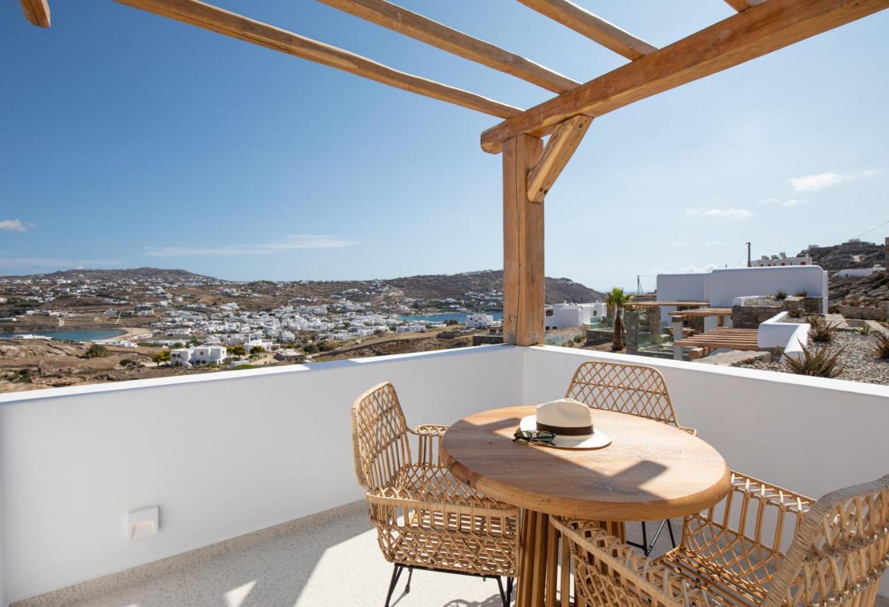 Due Mari Mykonos Hotel Agios Ioannis Diakoftis ภายนอก รูปภาพ