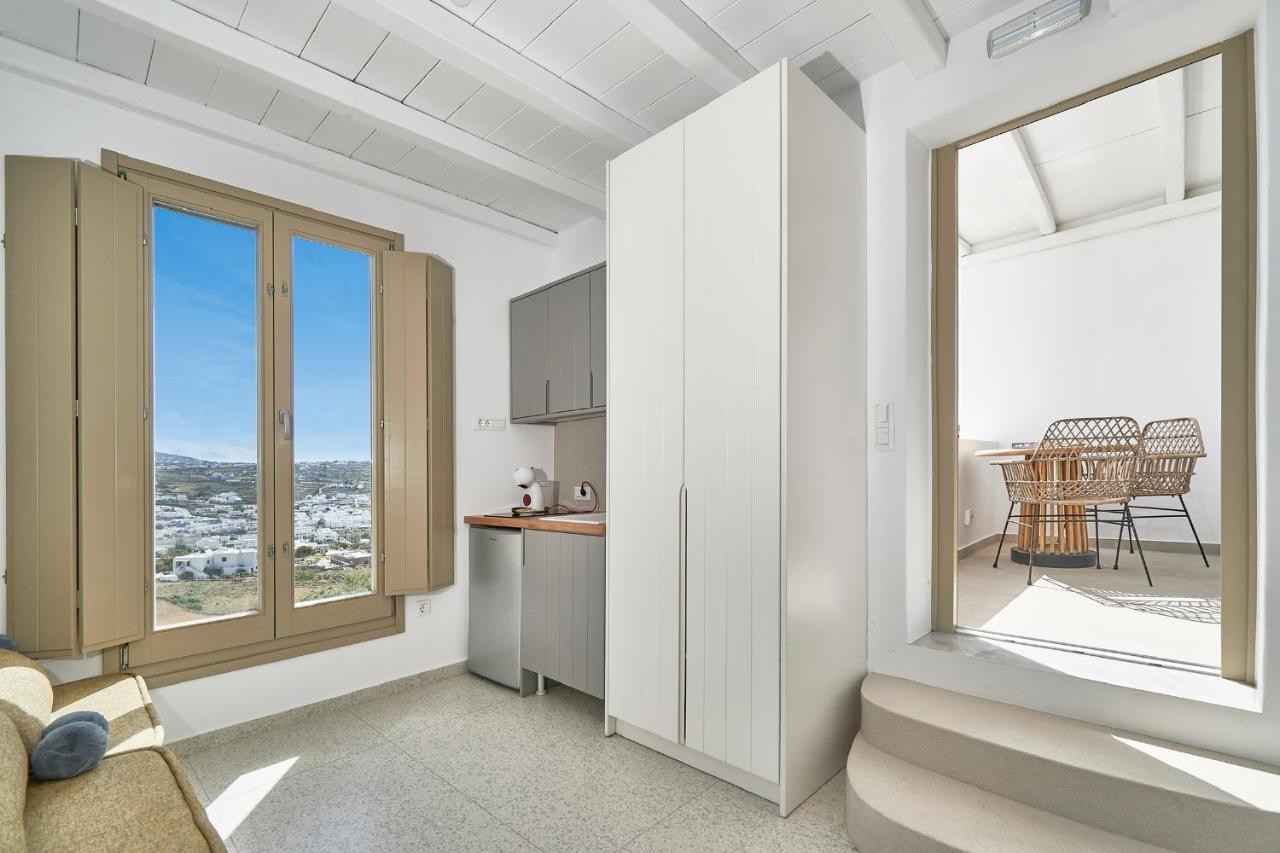 Due Mari Mykonos Hotel Agios Ioannis Diakoftis ภายนอก รูปภาพ