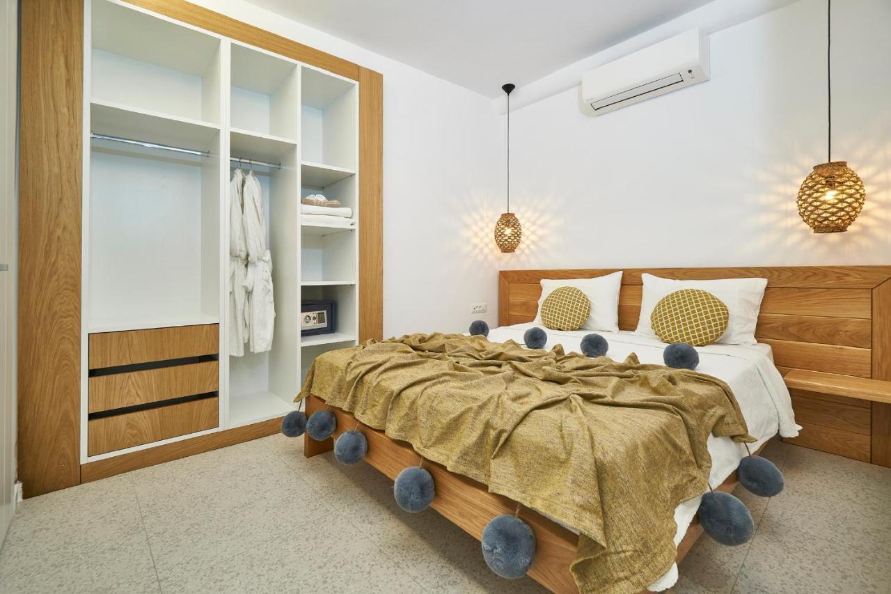 Due Mari Mykonos Hotel Agios Ioannis Diakoftis ภายนอก รูปภาพ