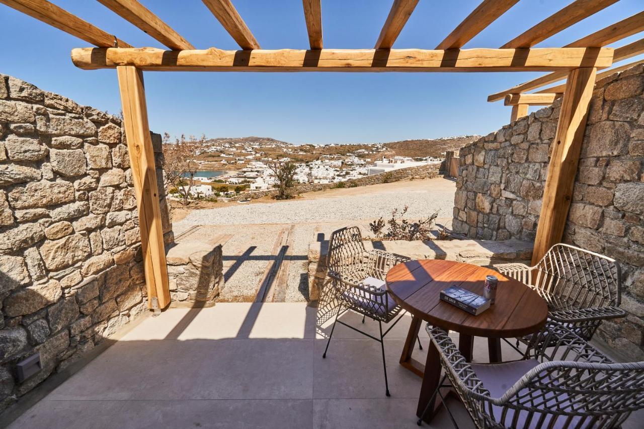 Due Mari Mykonos Hotel Agios Ioannis Diakoftis ภายนอก รูปภาพ