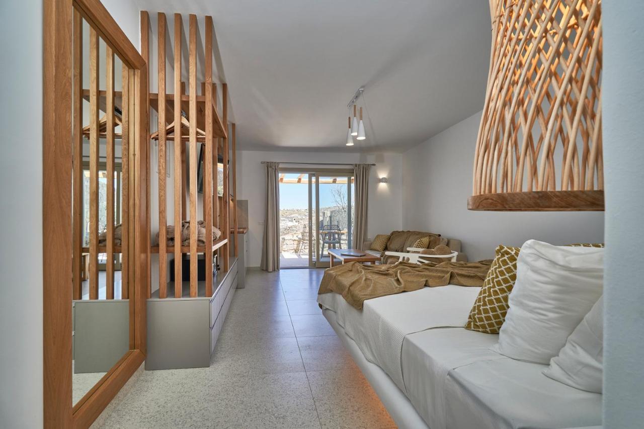 Due Mari Mykonos Hotel Agios Ioannis Diakoftis ภายนอก รูปภาพ