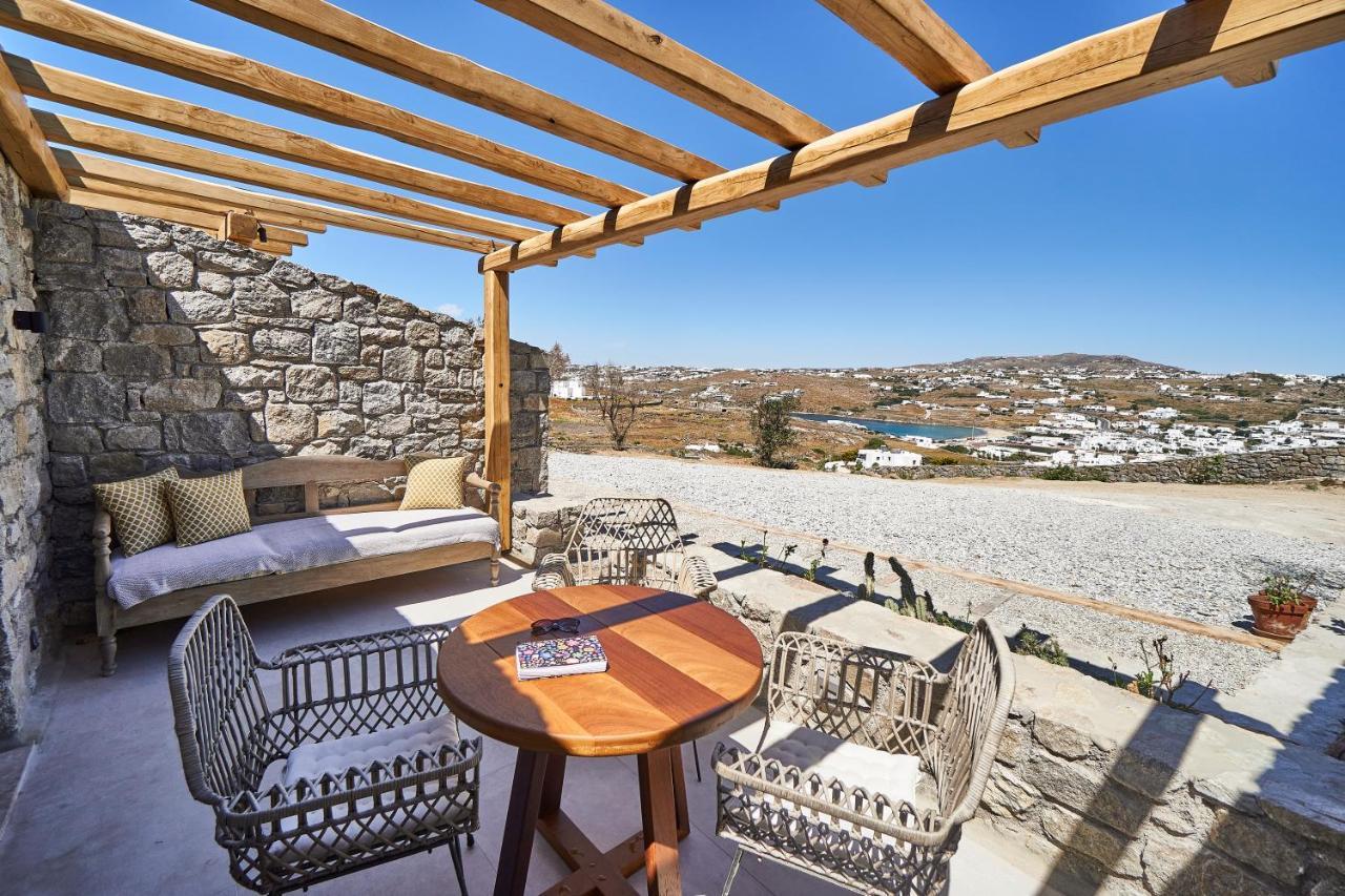 Due Mari Mykonos Hotel Agios Ioannis Diakoftis ภายนอก รูปภาพ