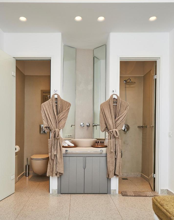 Due Mari Mykonos Hotel Agios Ioannis Diakoftis ภายนอก รูปภาพ