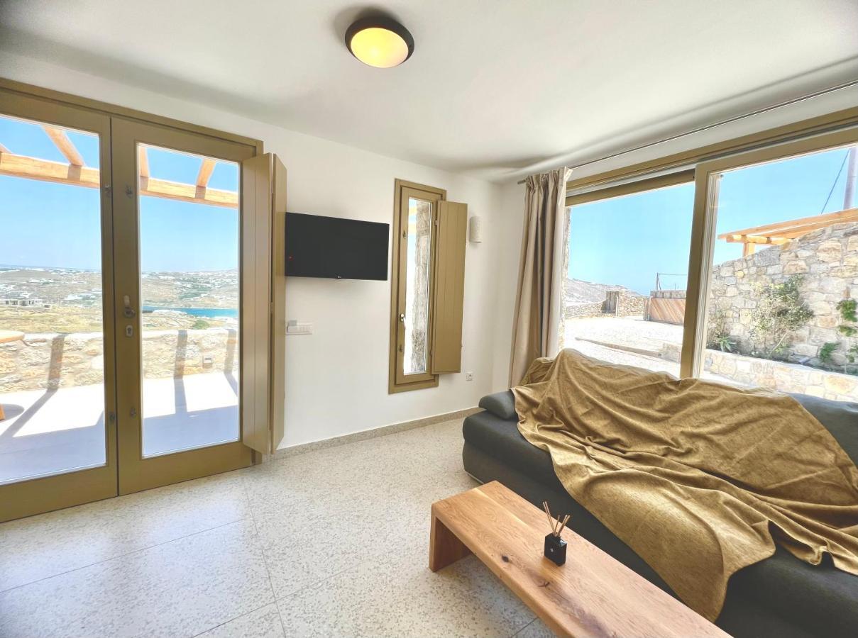 Due Mari Mykonos Hotel Agios Ioannis Diakoftis ภายนอก รูปภาพ
