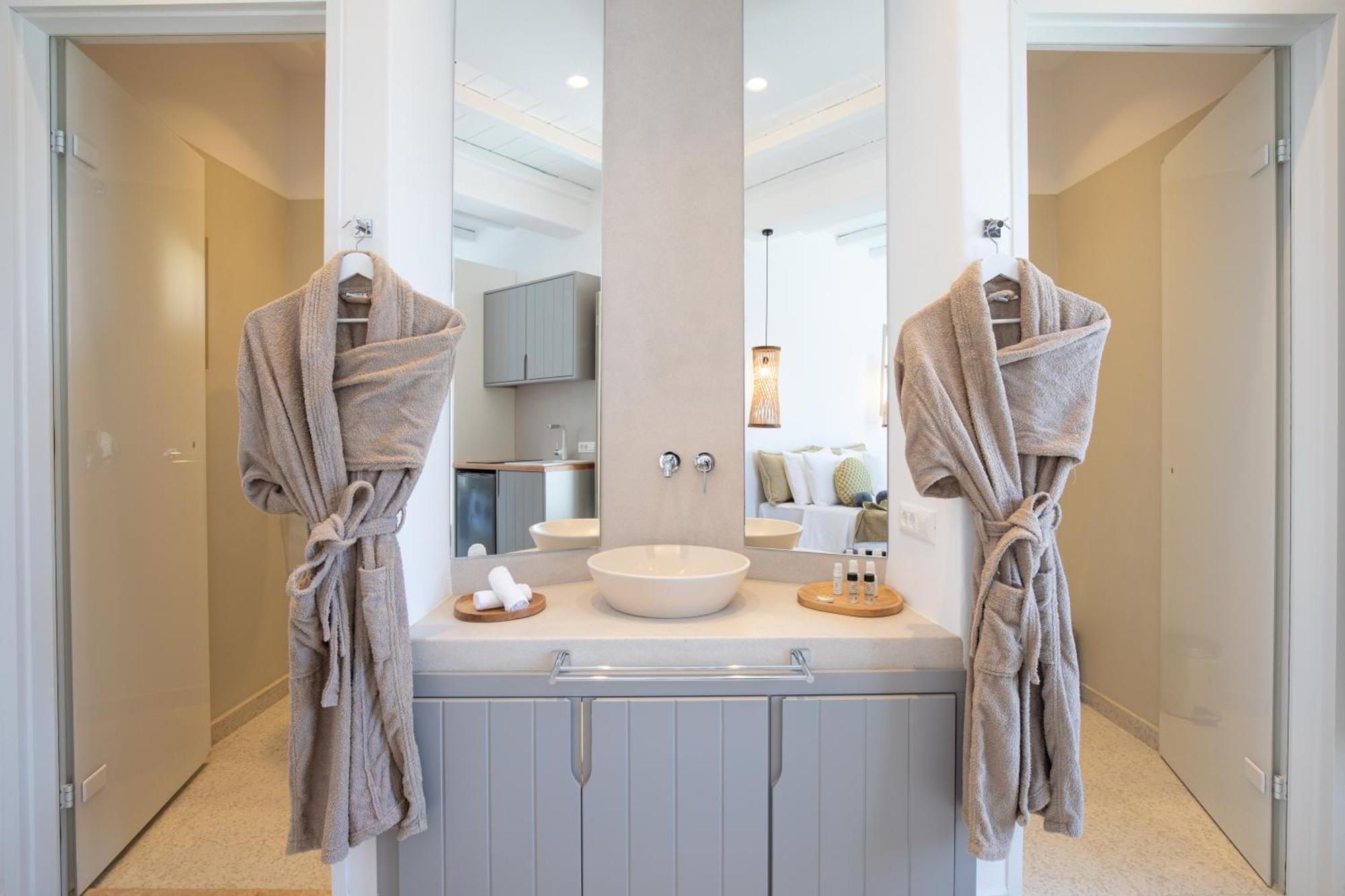 Due Mari Mykonos Hotel Agios Ioannis Diakoftis ห้อง รูปภาพ